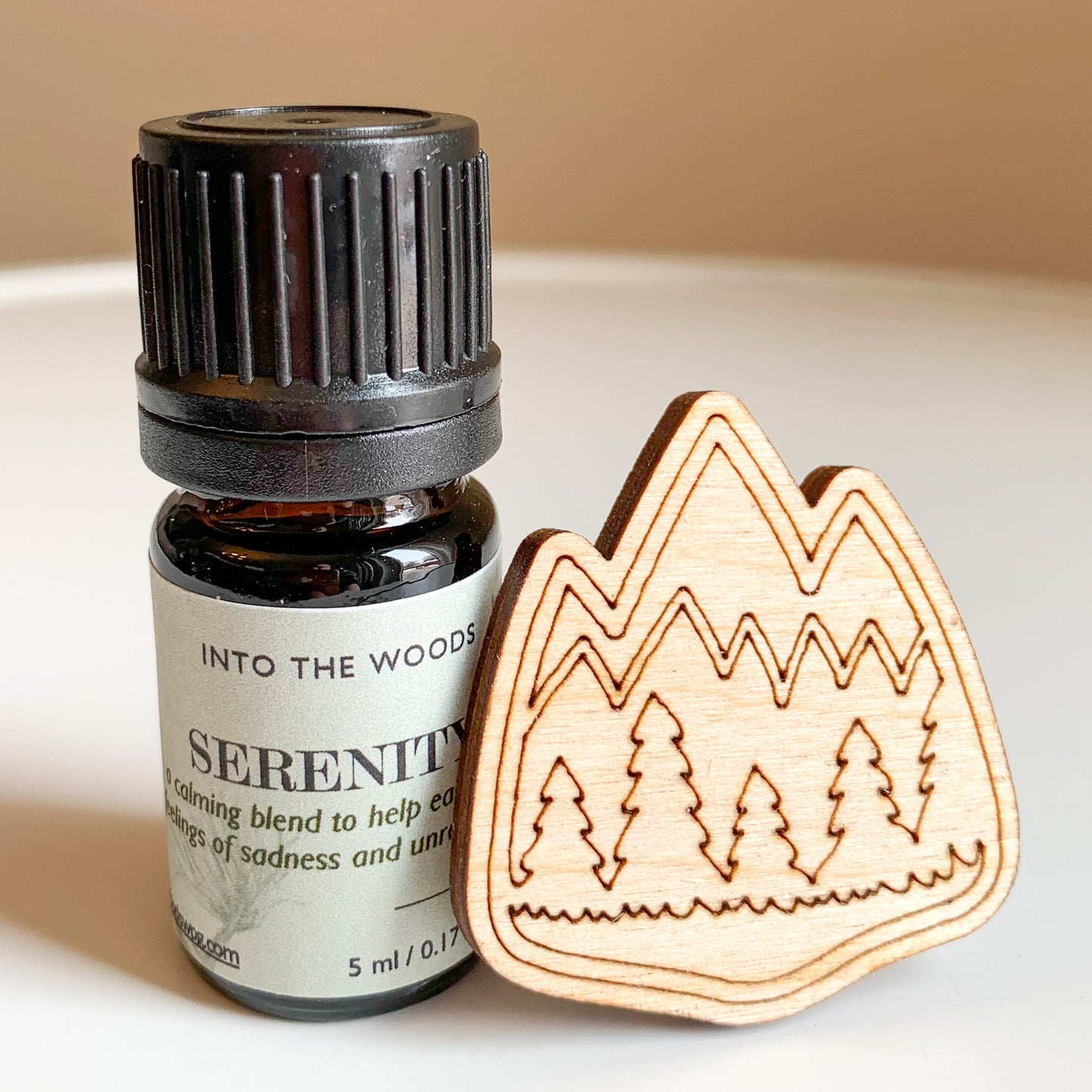 The Mountains are Calling Car Vent Diffuser + 5 ml Essential Oil Blend